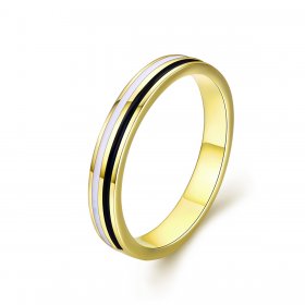 Gold-Plated Fashion Ring - PANDORA Style - SCR523