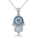 Silver Fatima's Guarding Necklace - PANDORA Style - SCN264