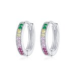 PANDORA Style Colorful Hoop Earrings - BSE459