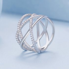 Pandora Style Simple Samsara Ring - BSR396
