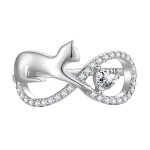 stylish Pandora Style Infinity Knot Ring - SCR918
