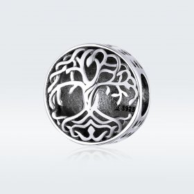 Pandora Style Silver Charm, Life Tree - SCC1457