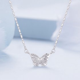Pandora Style Smart Butterfly Necklace - BSN352