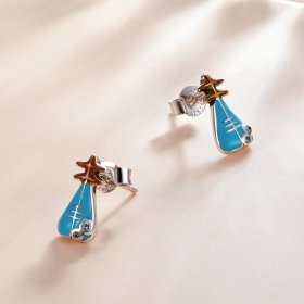 PANDORA Style Mini Lute Stud Earrings - SCE1216