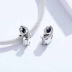 Pandora Style Silver Charm, Number 9 - SCC1418-9