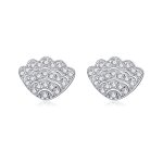 PANDORA Style Romantic Shell Stud Earrings - BSE342