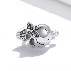 PANDORA Style Skeletons and Butterflies Ear Clip - SCE1178