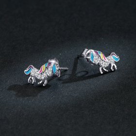 PANDORA Style Unicorn Stud Earrings - BSE352