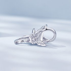 Pandora Style Butterfly double Lobster Clasp - BSP022