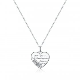 PANDORA Style Love Letter Necklace - BSN196