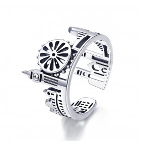 Silver London Ring - PANDORA Style - SCR474