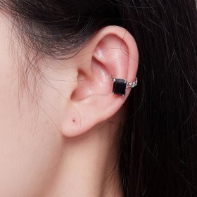 Pandora Style Black Zirconium Ear clip - BSE847