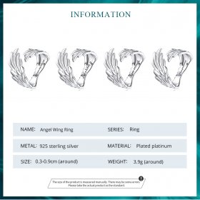 Pandora Style Angel Ring - BSR322