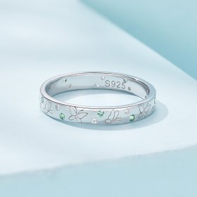 Pandora Style Spring Butterfly Ring - SCR932