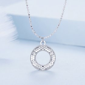 Pandora Style Circle Necklace - BSN343
