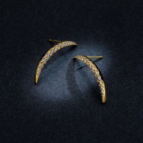 PANDORA Style Crescent Moon Stud Earrings - BSE314