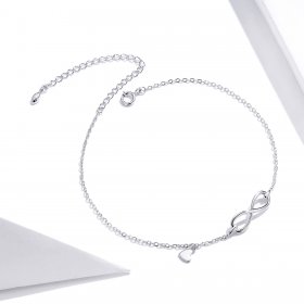 Pandora Style Silver Bracelet Infinity - SCT019