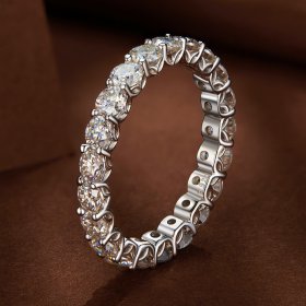Pandora Style Fine Moissanite Ring - MSR029