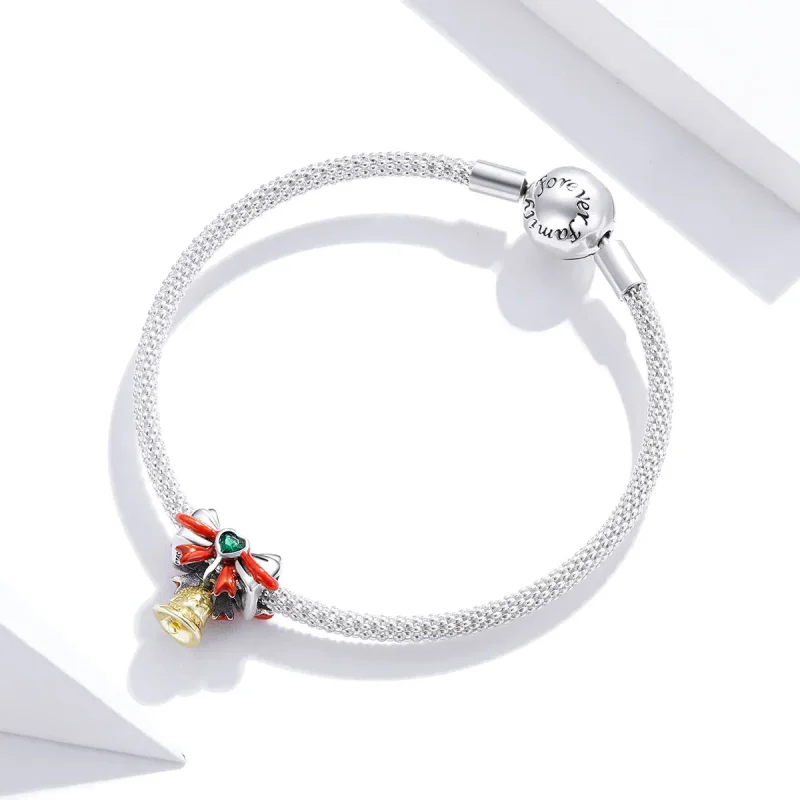 (image for) Jingle Bell Charm - PANDORA Style - SCC1668 - View 3