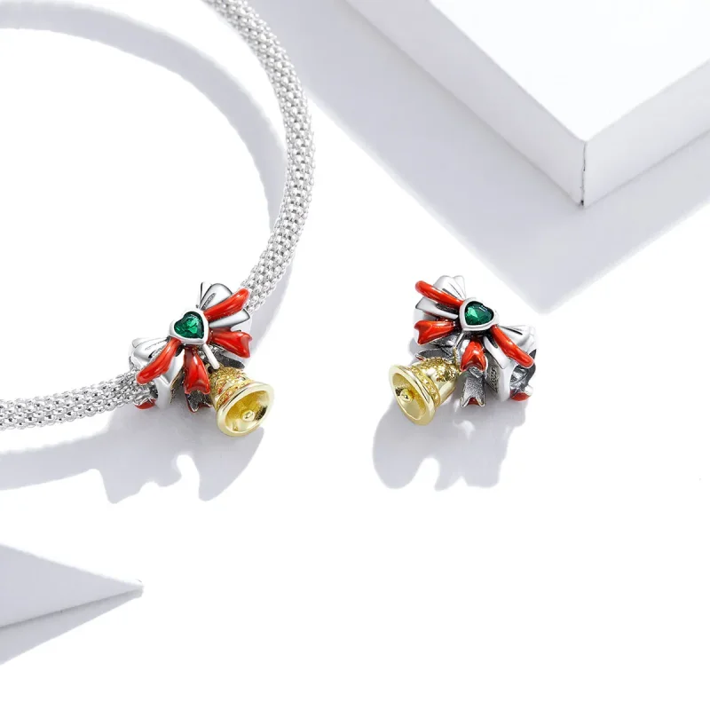 (image for) Jingle Bell Charm - PANDORA Style - SCC1668 - View 4