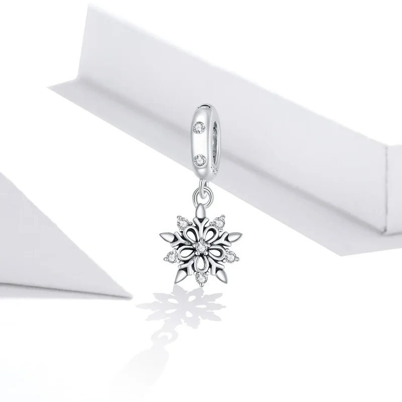 (image for) Crystal Snowflake Dangle - PANDORA Style - SCC1649 - View 2