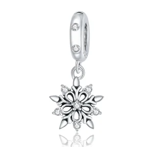 (image for) Crystal Snowflake Dangle - PANDORA Style - SCC1649