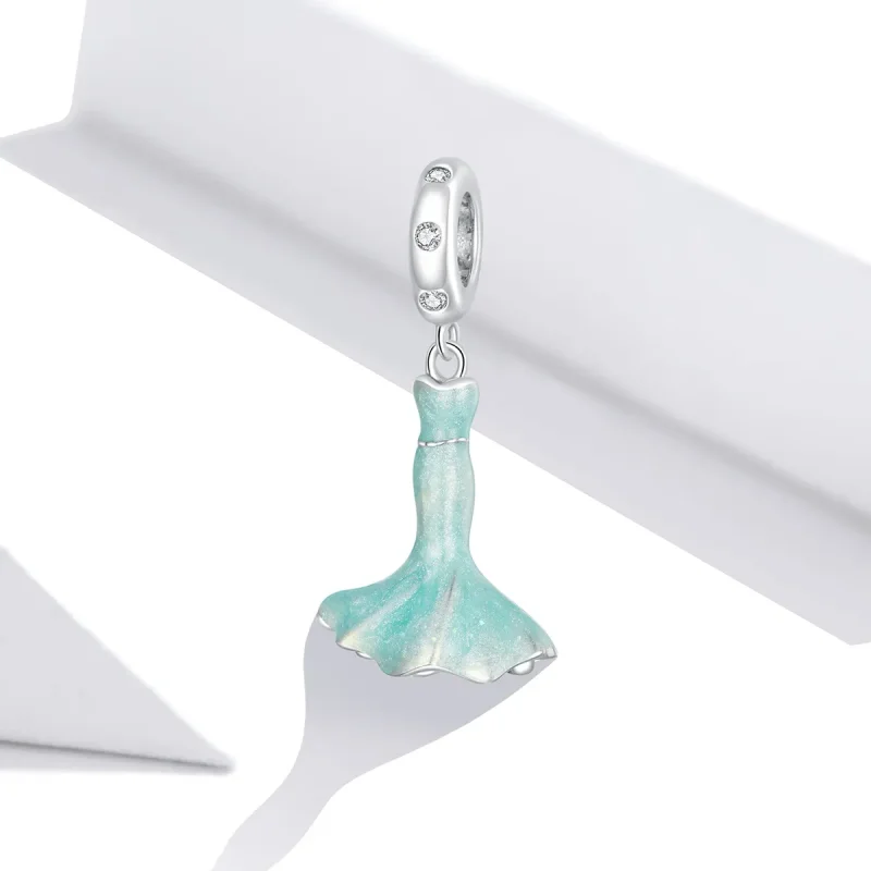 (image for) Fishtail Skirt Charm - PANDORA Style - SCC1647 - View 2