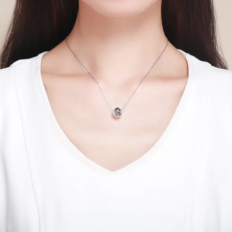 (image for) PANDORA Style Sparkling Pavé Flower Letter C Charm - BSC030-C - View 5