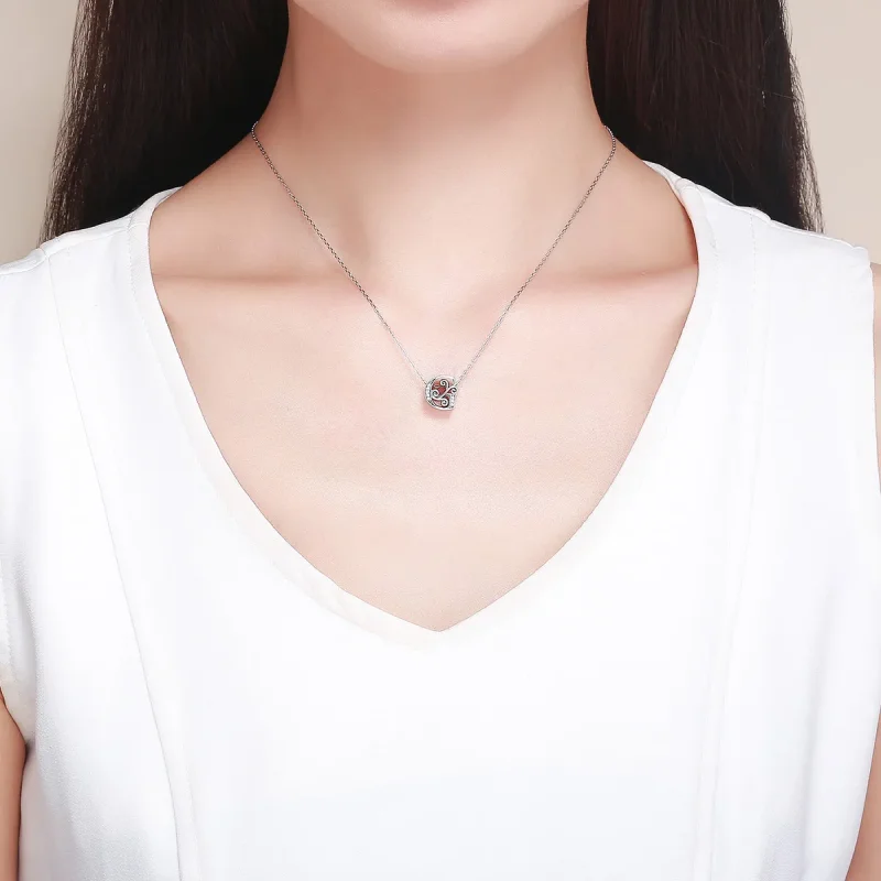 (image for) PANDORA Style Sparkling Pavé Flower Letter G Charm - BSC030-G - View 5