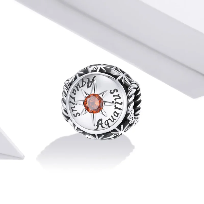 (image for) Shining Aquarius Charm - PANDORA Style - SCC1725-11 - View 2