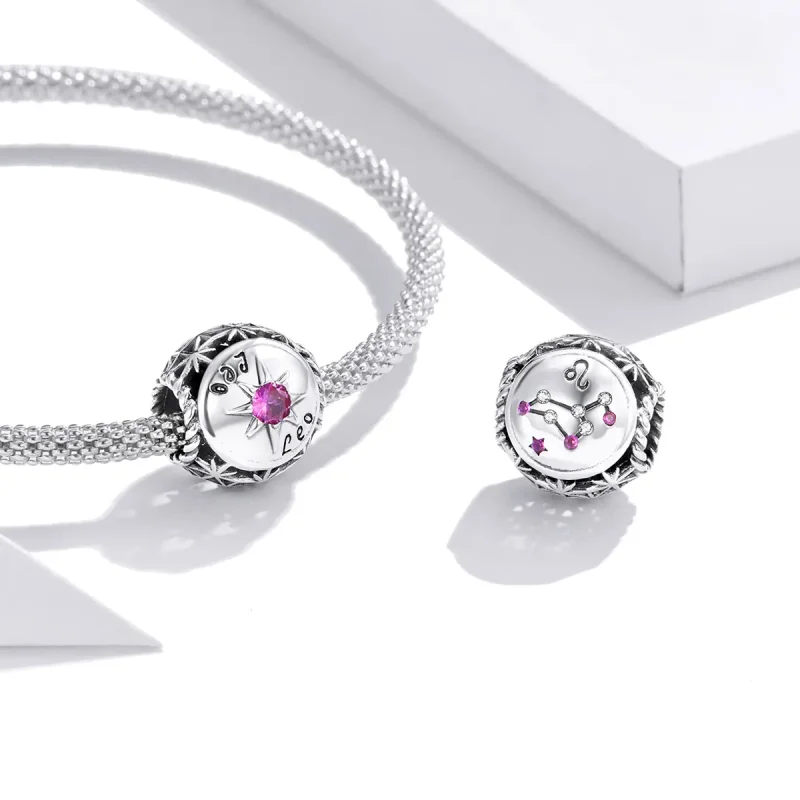 (image for) Shining Leo Charm - PANDORA Style - SCC1725-5 - View 3