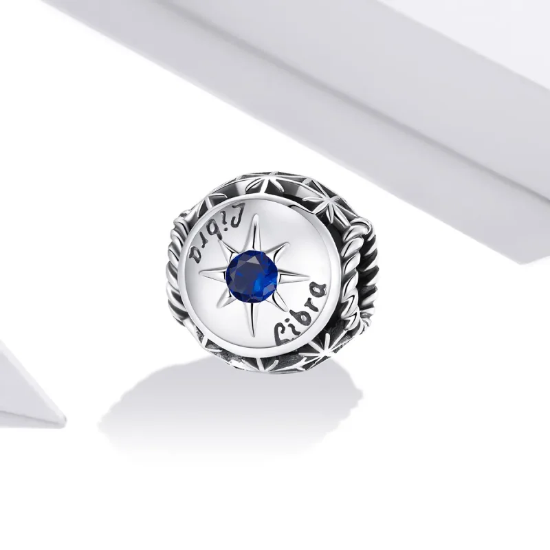 (image for) Shining Libra Charm - PANDORA Style - SCC1725-8 - View 2