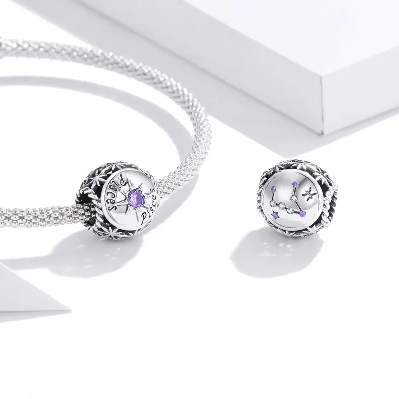 (image for) Shining Pisces Charm - PANDORA Style - SCC1725-12 - View 3