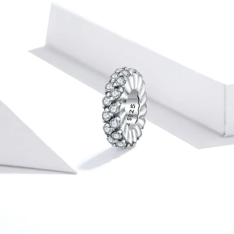 (image for) Shining Winter Spacer - PANDORA Style - SCC1648 - View 2