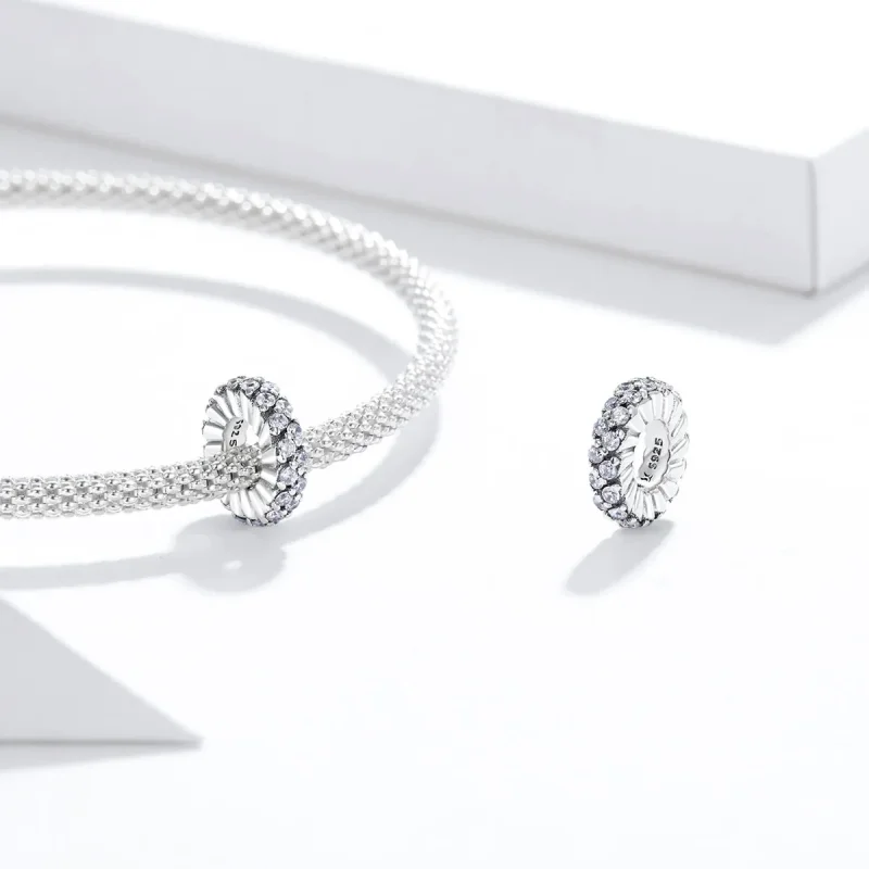 (image for) Shining Winter Spacer - PANDORA Style - SCC1648 - View 4