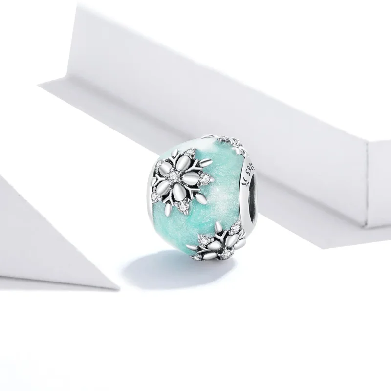 (image for) Shiny Snowflakes Charm - PANDORA Style - SCC1650 - View 2