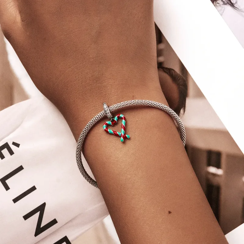 (image for) PANDORA Style Cane Candy Dangle Charm - SCC2039 - View 5