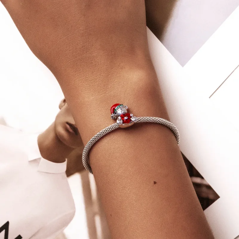 (image for) PANDORA Style Christmas Bear Charm - SCC2035 - View 5