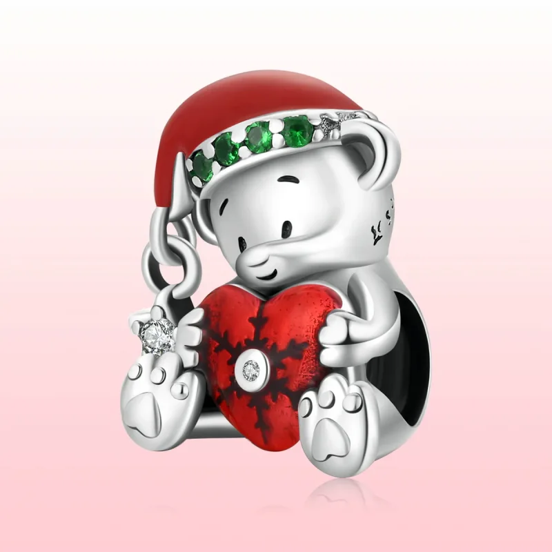 (image for) PANDORA Style Christmas Bear Charm - SCC2035 - View 6