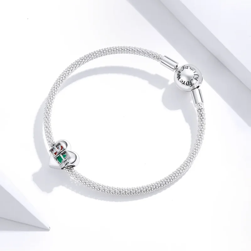 (image for) PANDORA Style Christmas Greetings Charm - BSC376 - View 3