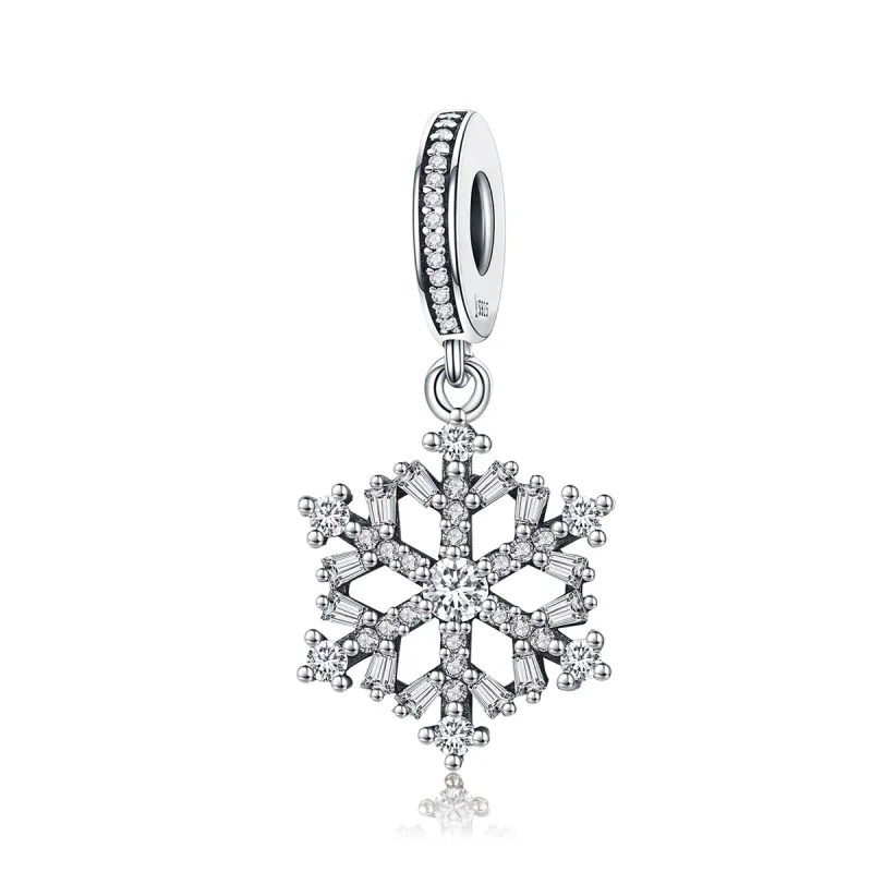 (image for) PANDORA Style Crystal Snowflakes Dangle Charm - SCC266 - Product Image