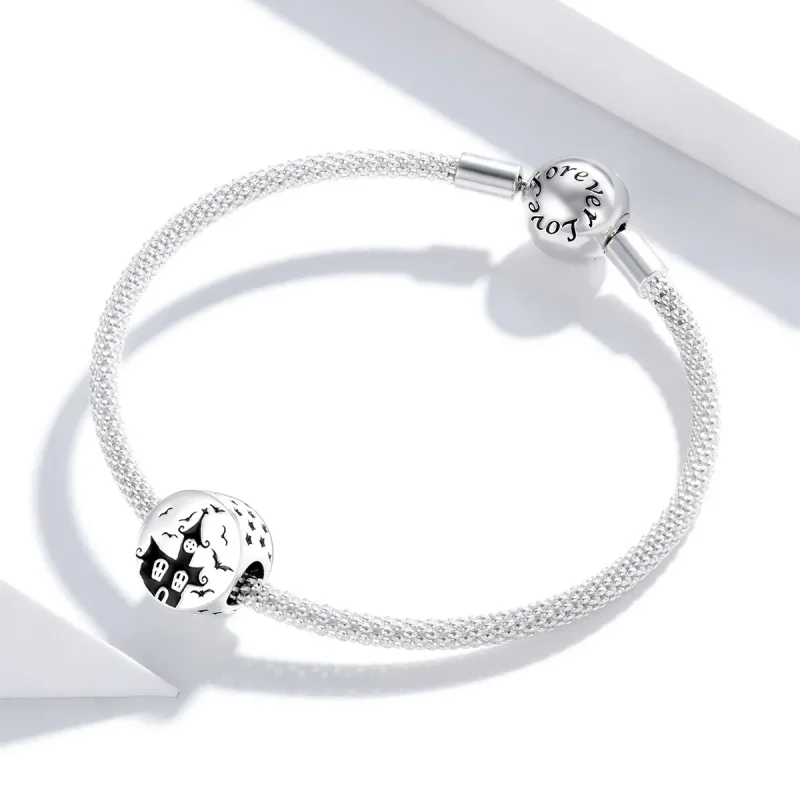 (image for) PANDORA Style Ghost Castle Charm - SCC1615 - View 3