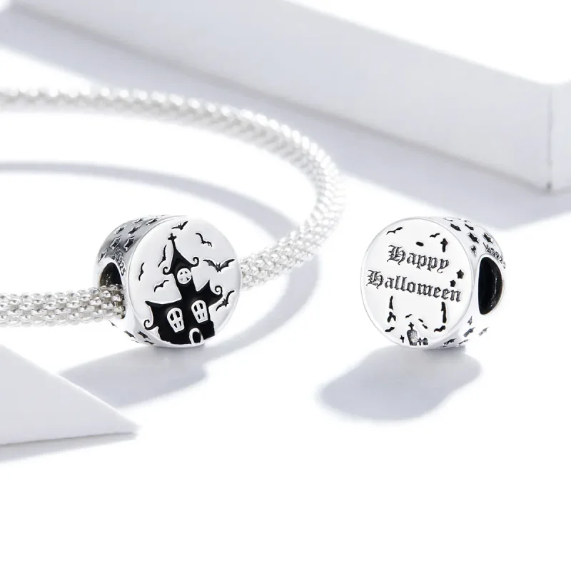 (image for) PANDORA Style Ghost Castle Charm - SCC1615 - View 4