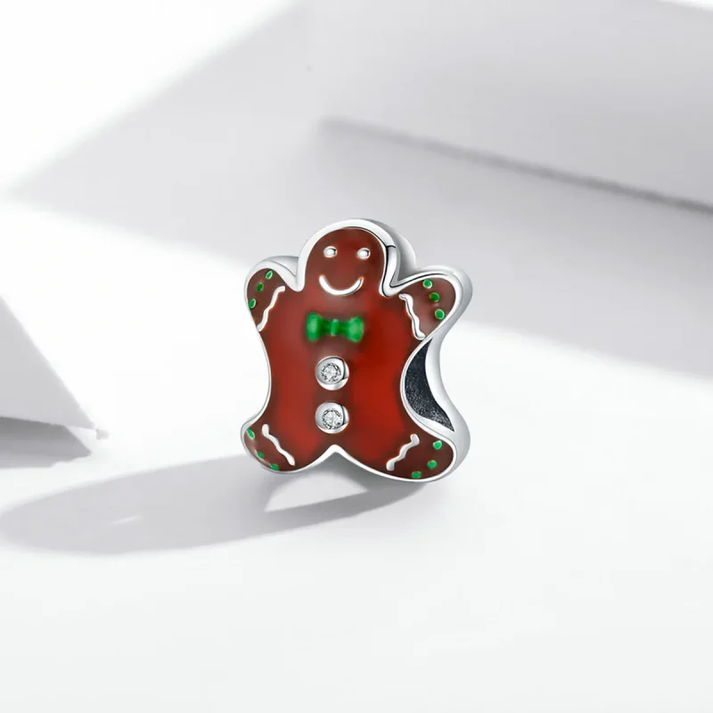 (image for) PANDORA Style Gingerbread Man Charm - SCC2037 - View 2