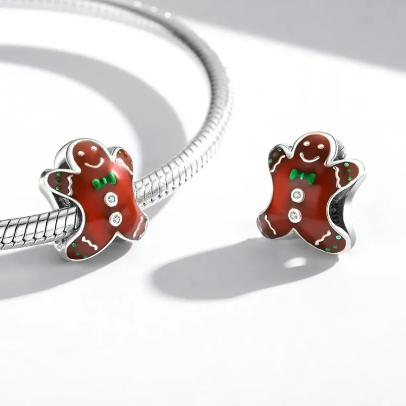 (image for) PANDORA Style Gingerbread Man Charm - SCC2037 - View 4