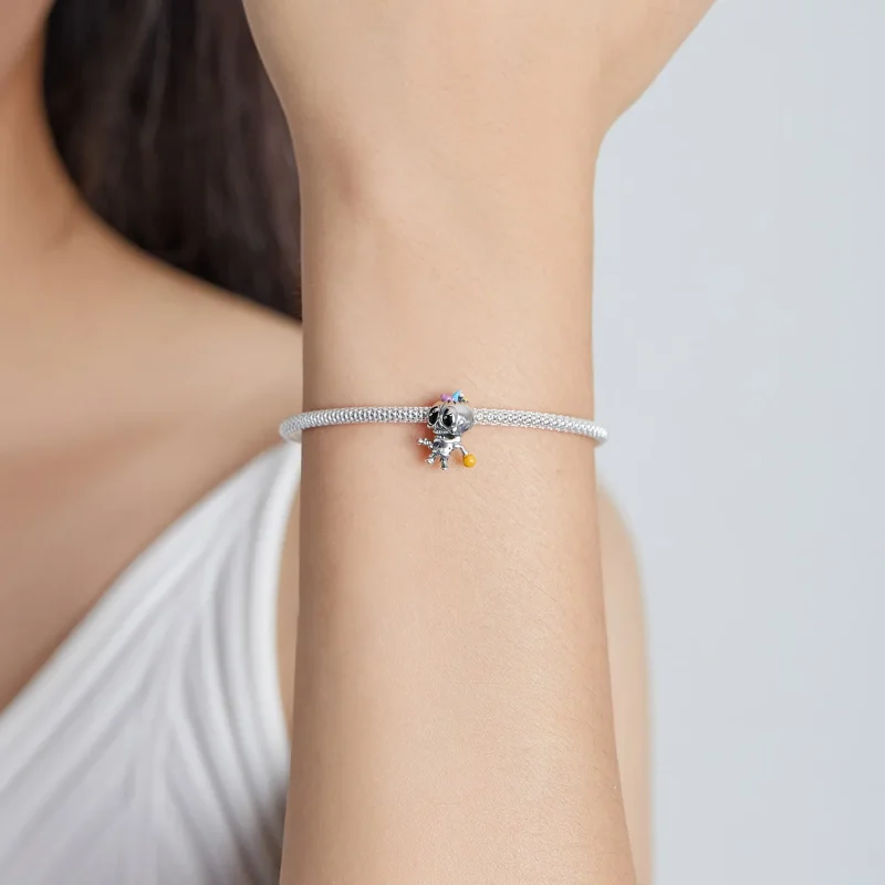 (image for) PANDORA Style Halloween Skull Charm - SCC1955 - View 5