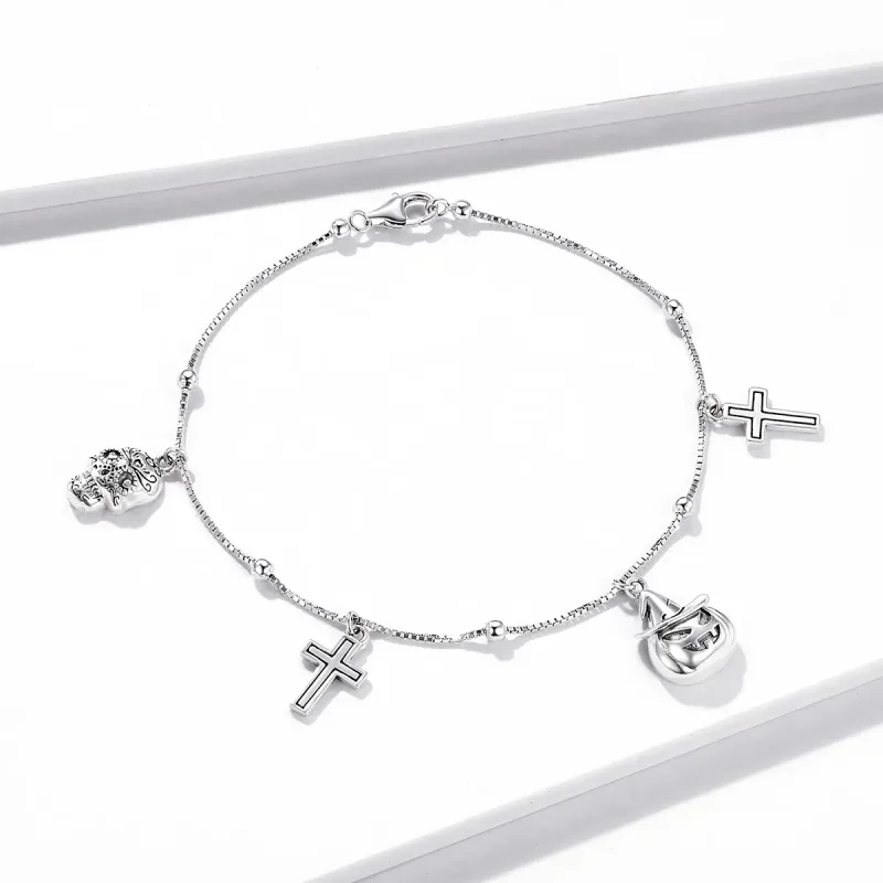 (image for) PANDORA Style Happy Halloween Bracelet - BSB051 - View 2
