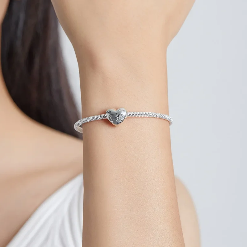 (image for) PANDORA Style Love Snowflakes Charm - SCC1982 - View 5