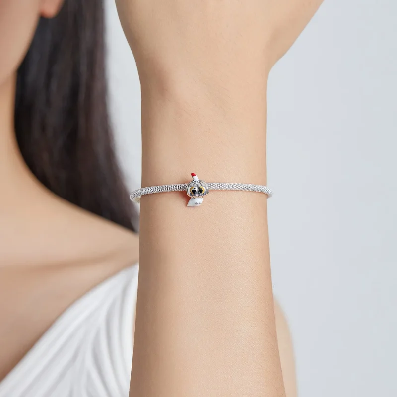 (image for) PANDORA Style Pumpkin Ghost Charm - SCC1981 - View 5