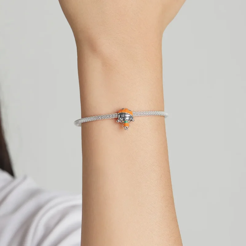 (image for) PANDORA Style Pumpkin Girl Charm - SCC2025 - View 5